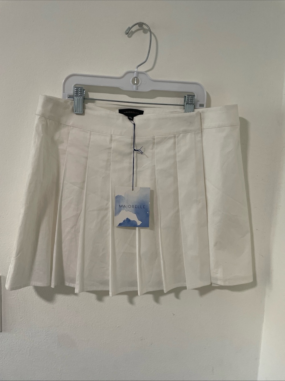 Zoe Mini Skirt in White MAJORELLE Size Small
